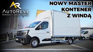 renault master kontener z windą