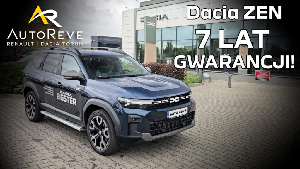 Dacia ZEN - gwarancja